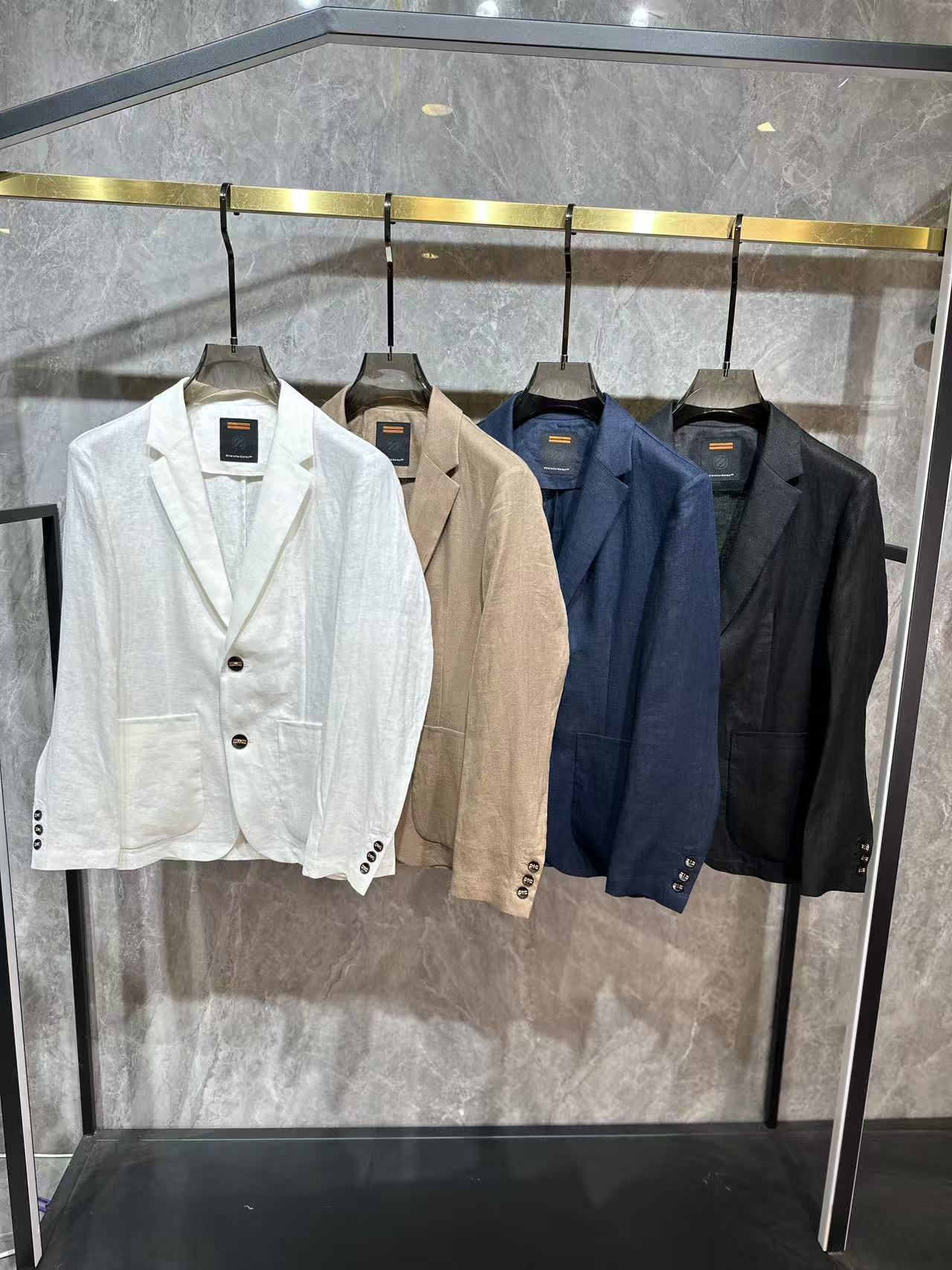 ZEGNA 代购级别牛货！2026春夏柜台同步系列 原版五金 100%亚麻 光泽感强，细节用料都非常考究