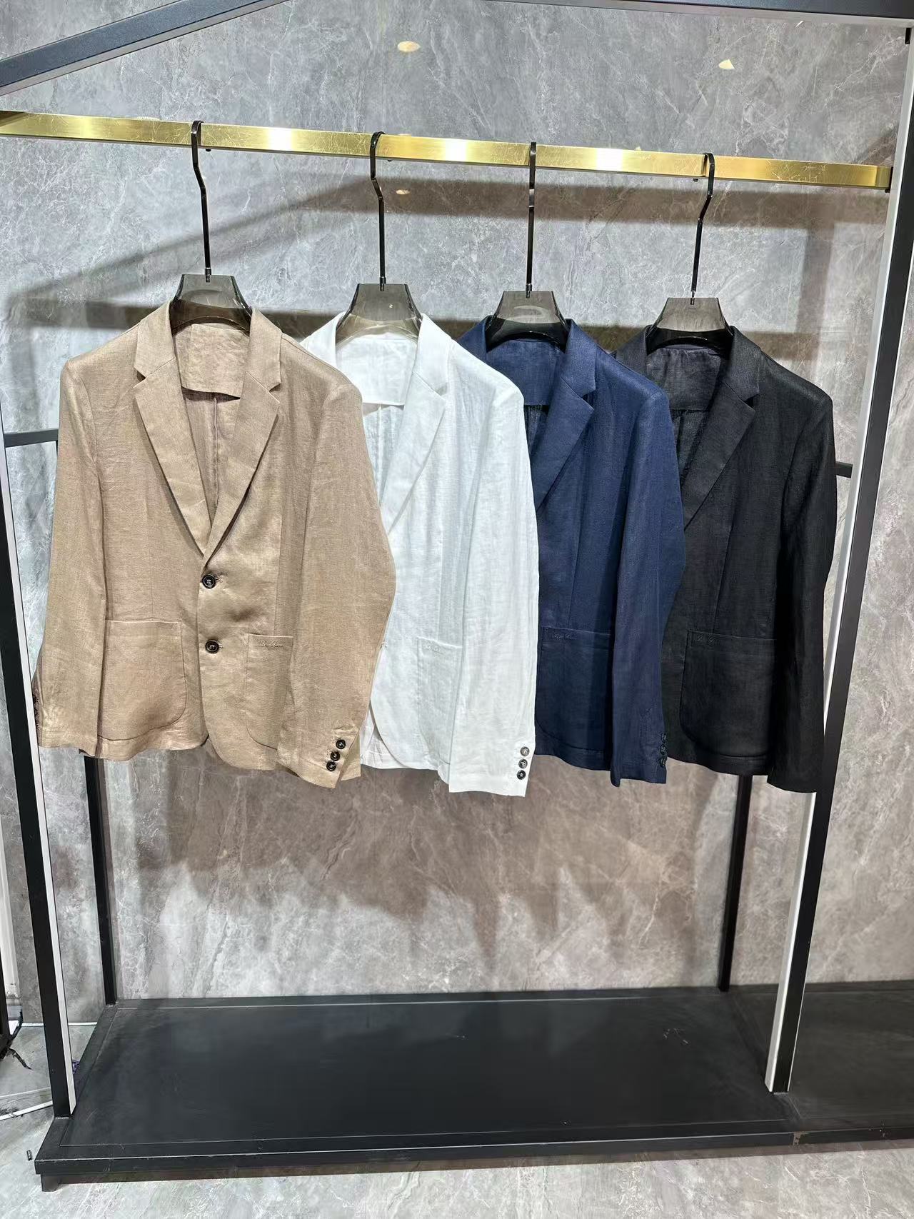 Loro piana 2026春夏柜台同步系列 原版五金 100%亚麻 光泽感强，细节用料都非常考究，整