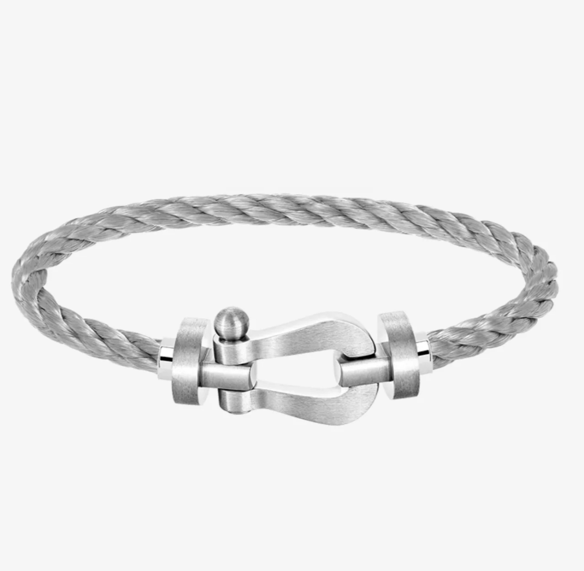 NO:859784,New product release, brushed frosted buckle head is popular, Fred Feiden full diamond, half diamond, non-diamond small horseshoe buckle, unisex high-quality necklace, silver wire rope, big brand, fashionable and exquisite FORCE series necklaces, high-end customization ~ sub-gold micro-plating 18k gold process, Seiko horseshoe buckle necklace!  The upper body effect is very versatile. Internet celebrity. A must-have item for fashionistas. Rose gold, gold, and silver buttons are the same for men and women. Couple style, boutique jewelry, necklace, gold19860909新品发布拉丝磨砂扣头火爆费雷德 Fred斐登满钻、半钻、无钻小马蹄扣中性款高品质项链银色钢丝绳子大牌 时尚 精致FORCE 系列项链高端定制～亚金微电镀18k金工艺 精工马蹄扣头项链！上身效果非常百搭 网红达人 时尚一族必备单品 玫瑰金、黄金、银色扣头三色男女同款情侣款,饰品精品,necklace,gold,Jewelry