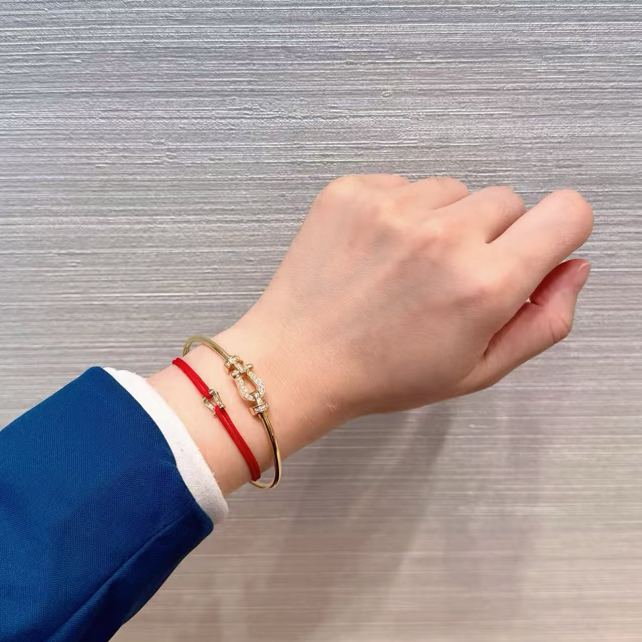 爱马仕 Hermès 传世高定珠宝耳环项链戒指首饰 #72B2ED7E 6