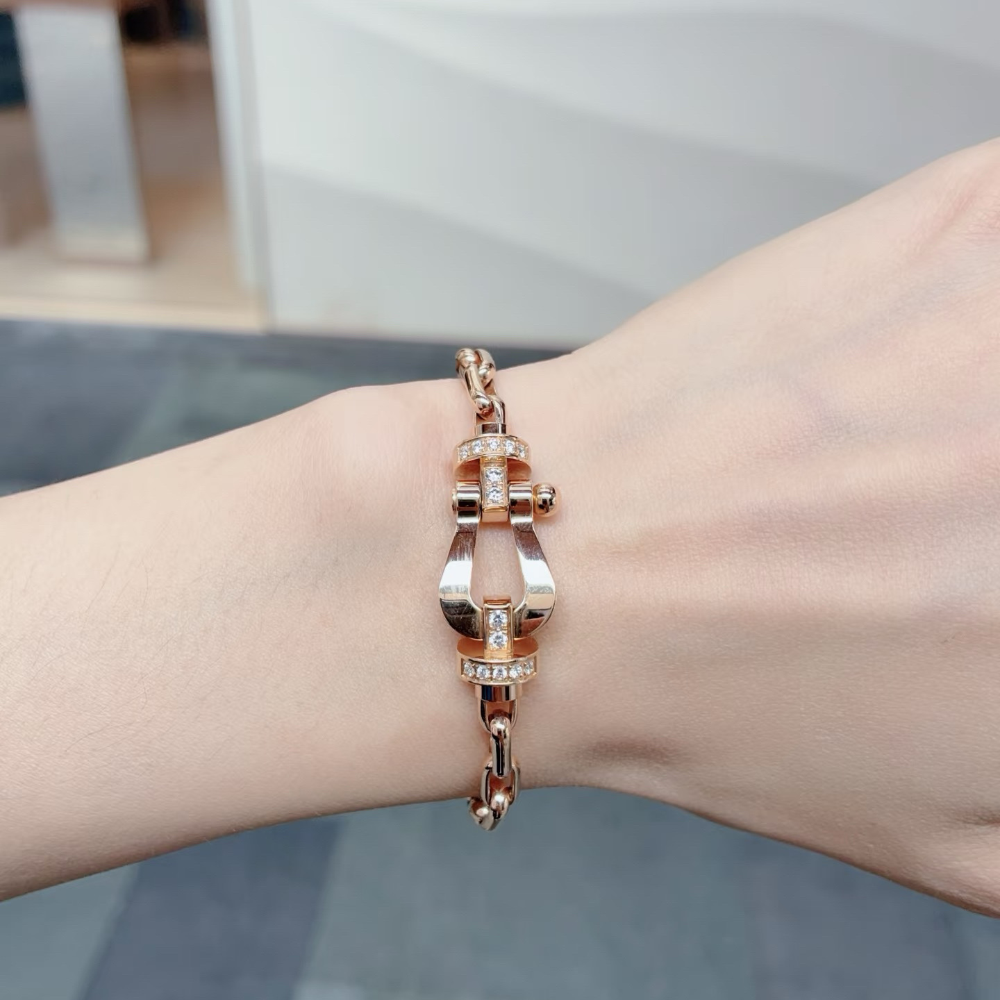 爱马仕 Hermès 传世高定珠宝耳环项链戒指首饰 #A81122CB 7