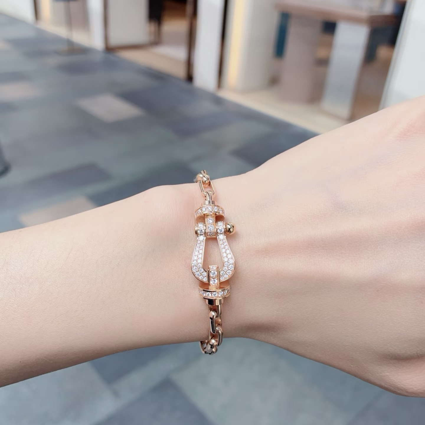 爱马仕 Hermès 传世高定珠宝耳环项链戒指首饰 #A81122CB 6