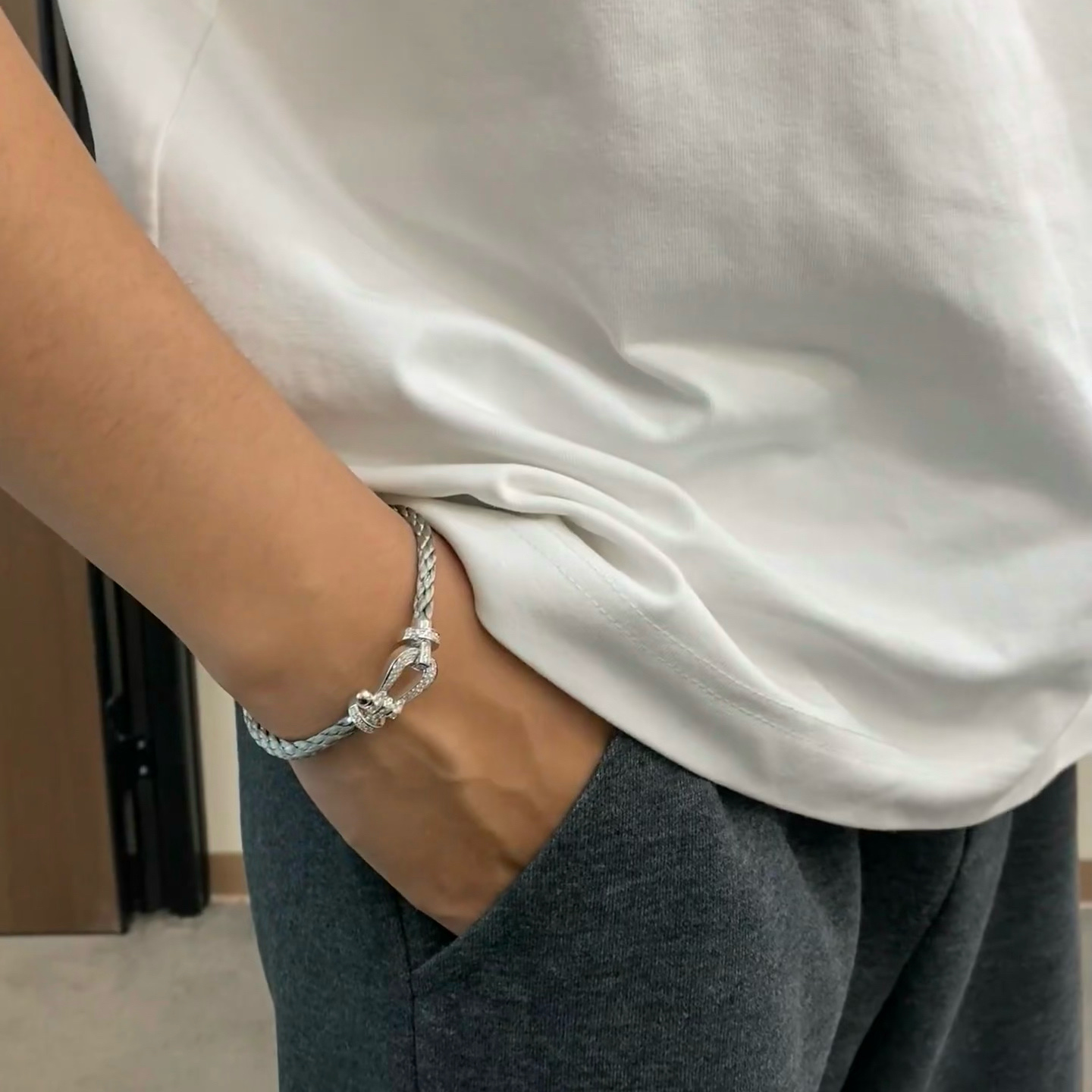 爱马仕 Hermès 传世高定珠宝耳环项链戒指首饰 #A81122CB 2