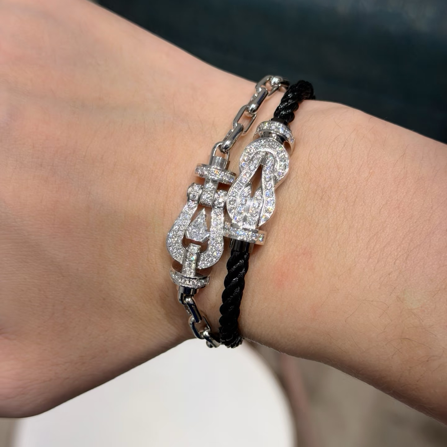 爱马仕 Hermès 传世高定珠宝耳环项链戒指首饰 #A81122CB 8