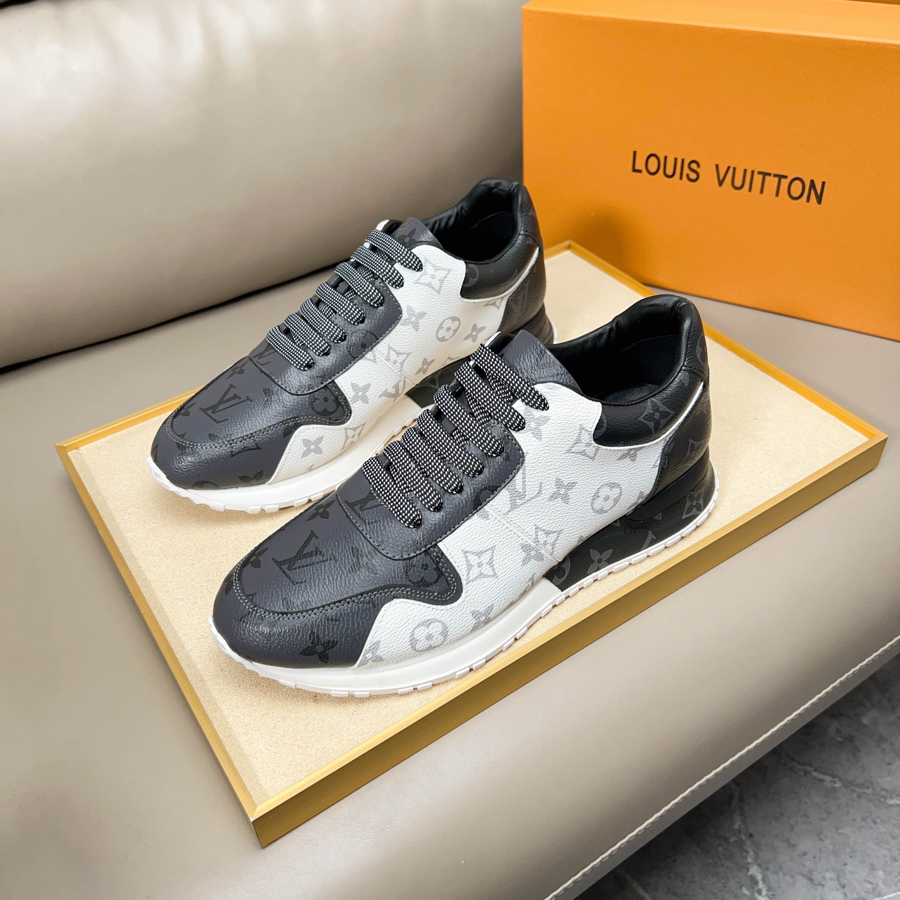 Louis Vuitton Monogram Eclipse Sneakers - Stijlvolle Herenschoenen Maat 38-44