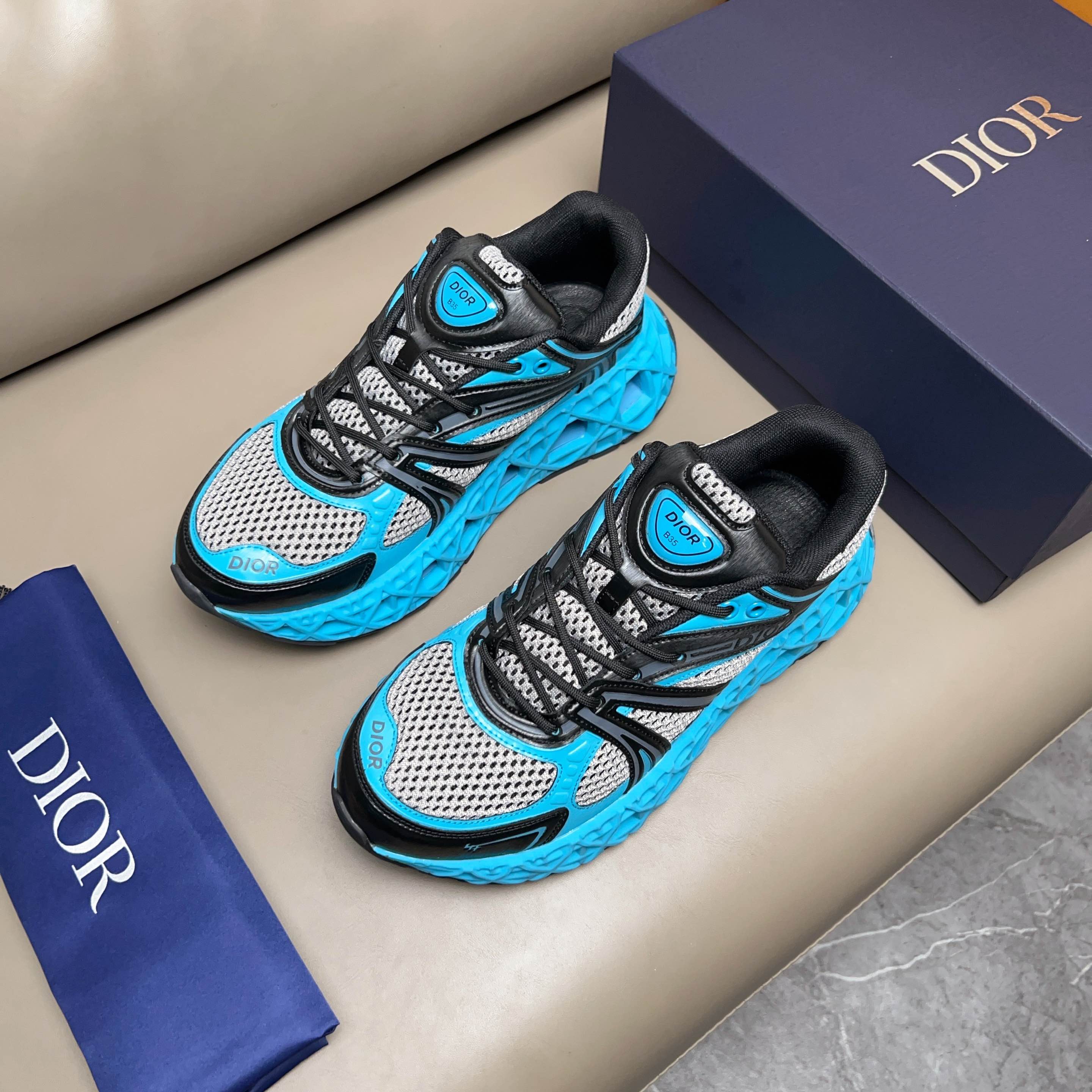 Dior B35 NXXT Sneakers: Futuristic Design, Lightweight, and Comfortable