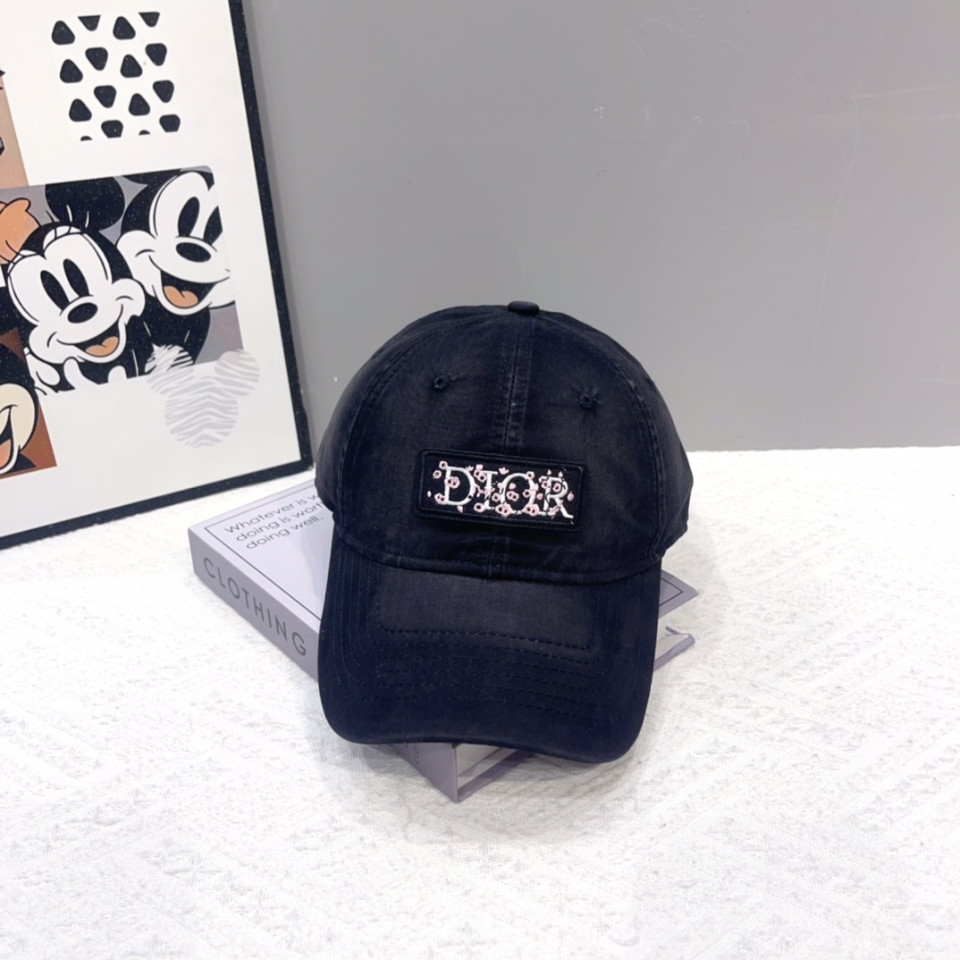 【DIOR迪奥】新款走量简约棒球帽🧢，新款出货，大牌款超好搭配，赶紧入手！