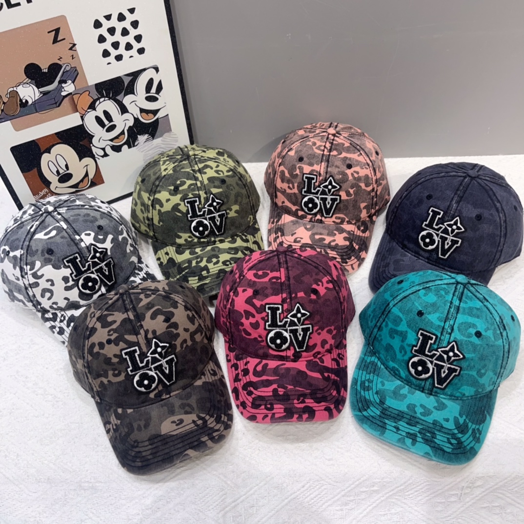 🧢路易威登棒球帽 LouisVuitton😍新款LV棒球帽，重工打造♥️高端大气，百搭款🤗男女通用！跑量