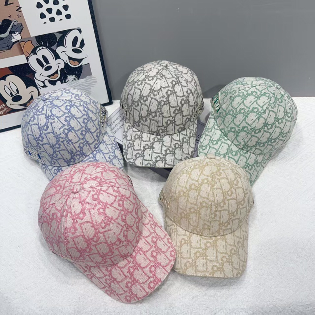 【DIOR迪奥】新款走量简约棒球帽🧢，新款出货，大牌款超好搭配，赶紧入手！