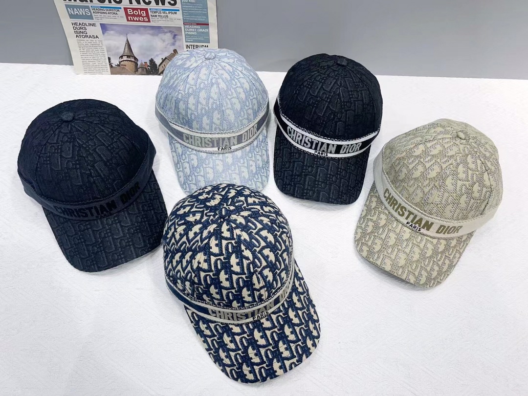 【DIOR迪奥】新款走量简约棒球帽🧢，新款出货，大牌款超好搭配，赶紧入手！