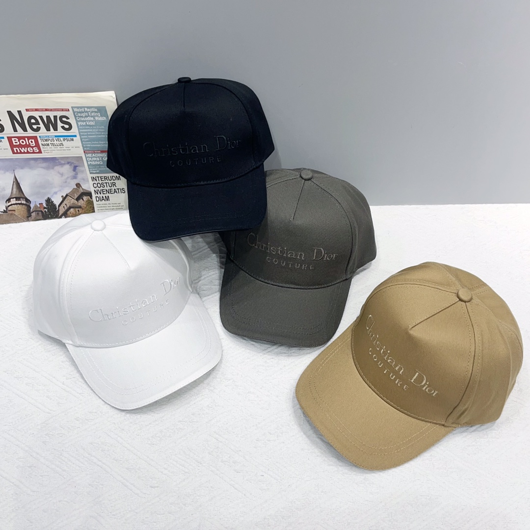 【DIOR迪奥】新款走量简约棒球帽🧢，新款出货，大牌款超好搭配，赶紧入手！