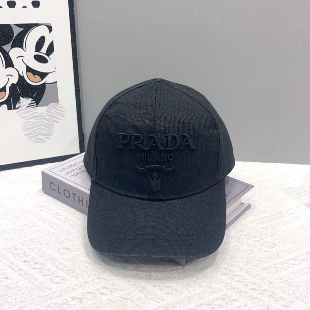 🎀Prada普拉达棒球帽🧢