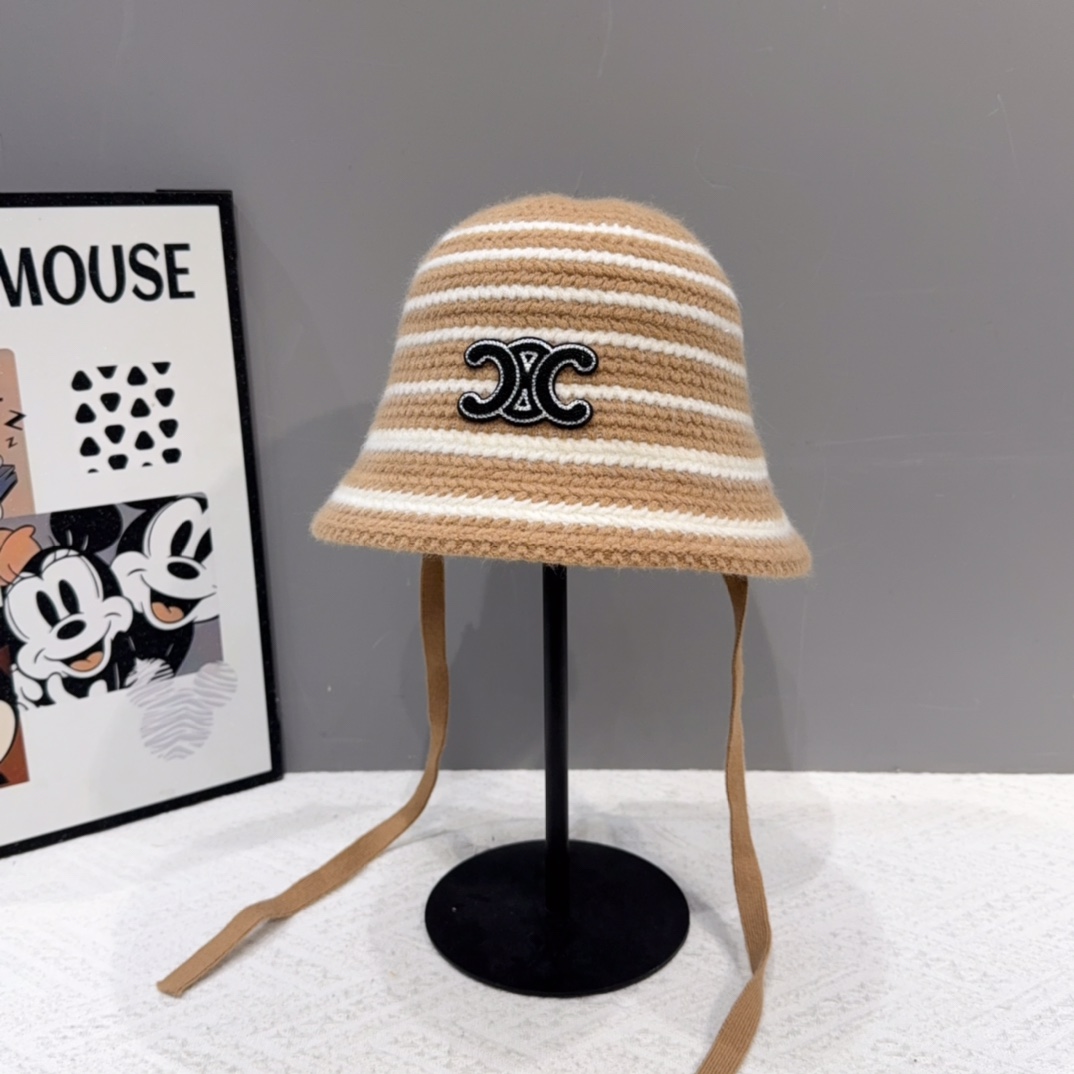  新款赛琳渔夫帽