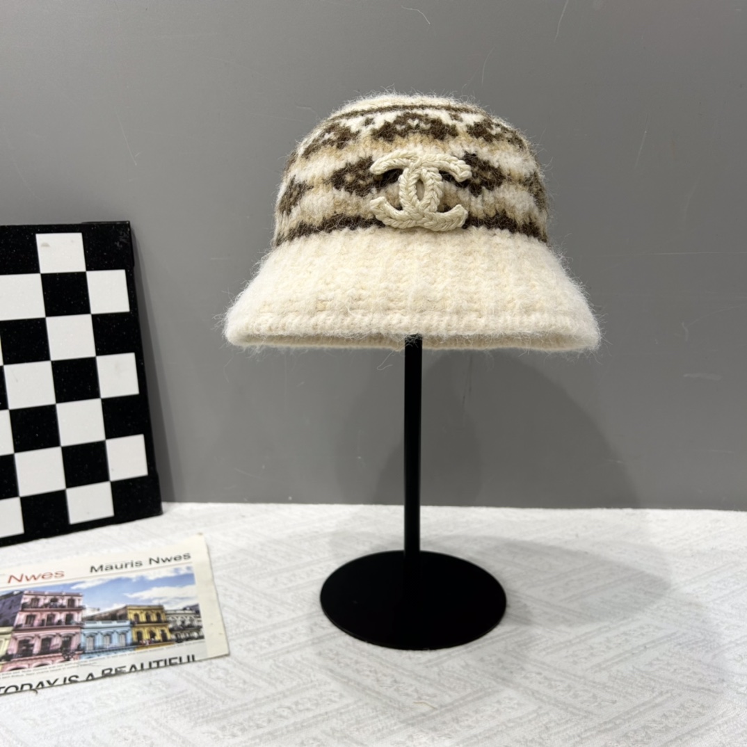 NO:365118,Chanel Chanel wool fisherman hat hat fisherman hat baseball hat knit hat, hat, chanel, chanel, espadrilles, hatsChanel香奈儿羊毛渔夫帽帽子渔夫帽棒球帽针织帽,帽子,chanel,chanel,espadrilles,hats,hat