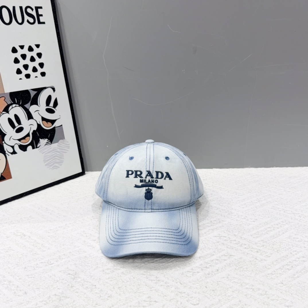 🎀Prada普拉达棒球帽🧢