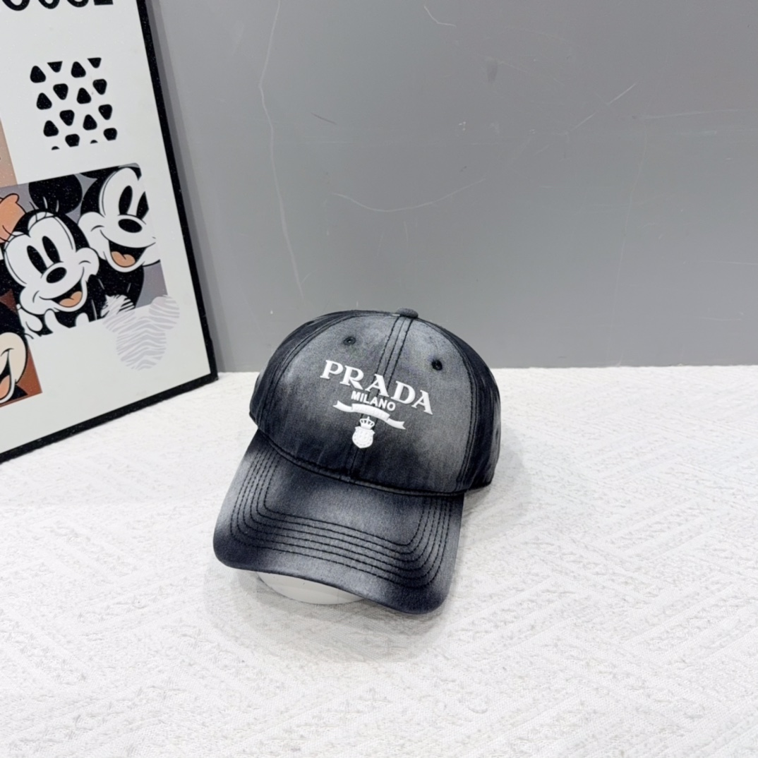 🎀Prada普拉达棒球帽🧢