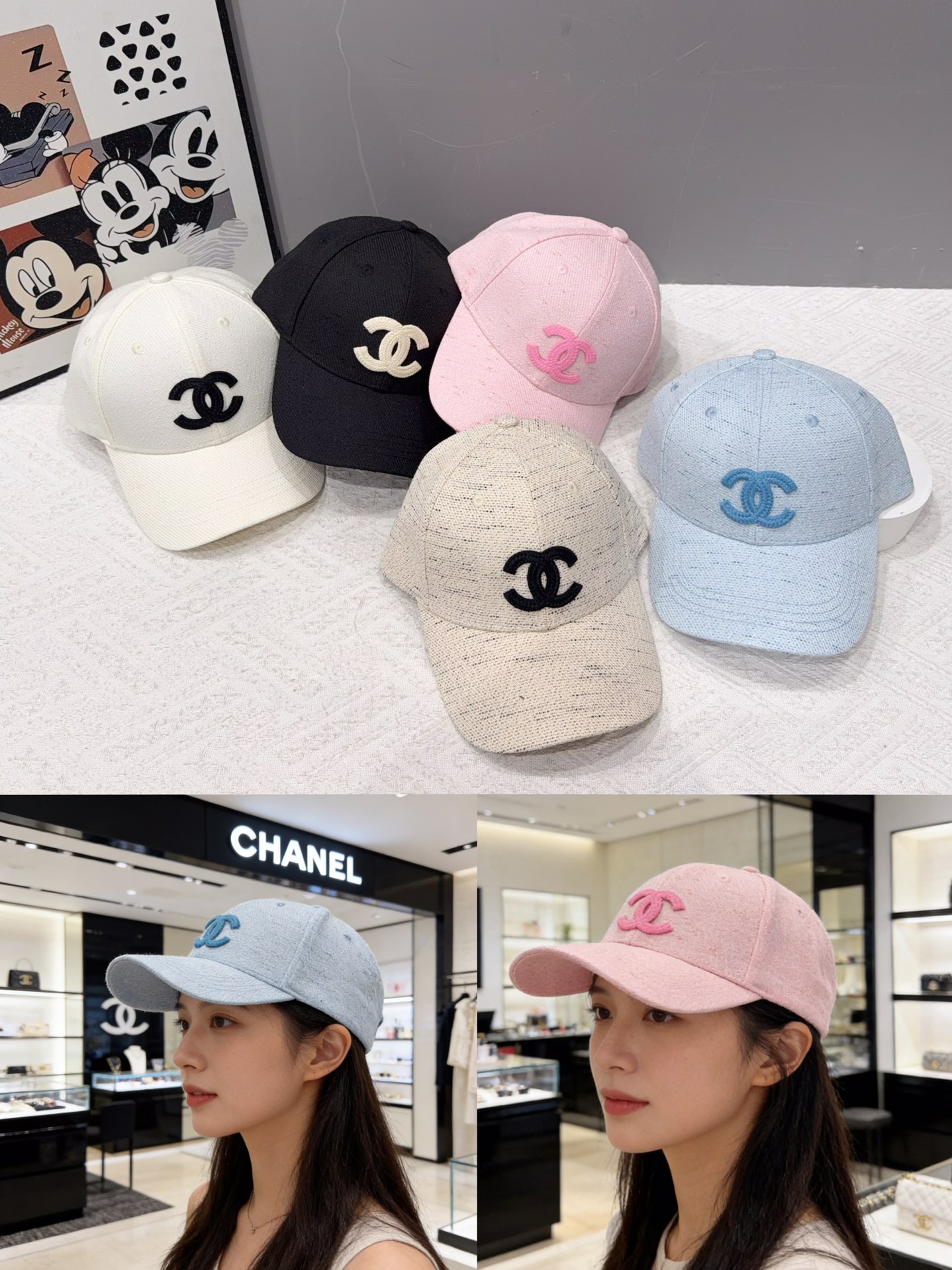 🎀Chanel香奈儿棒球帽🧢