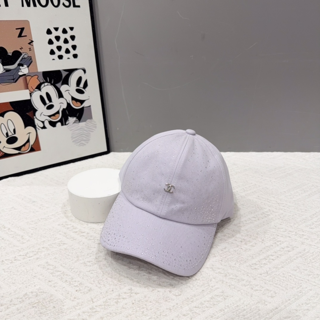 🎀Chanel香奈儿棒球帽🧢高品质水钻