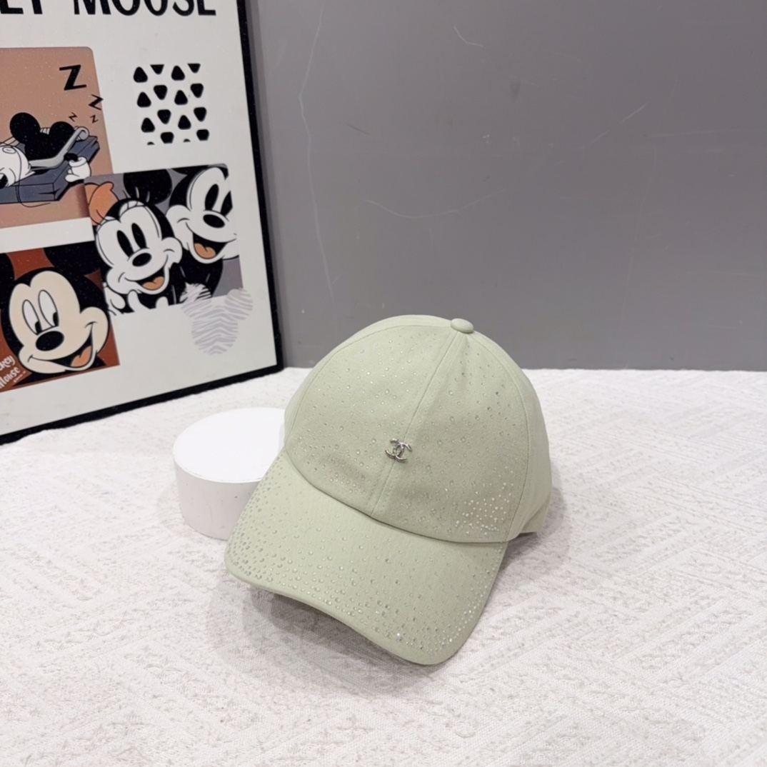 🎀Chanel香奈儿棒球帽🧢高品质水钻