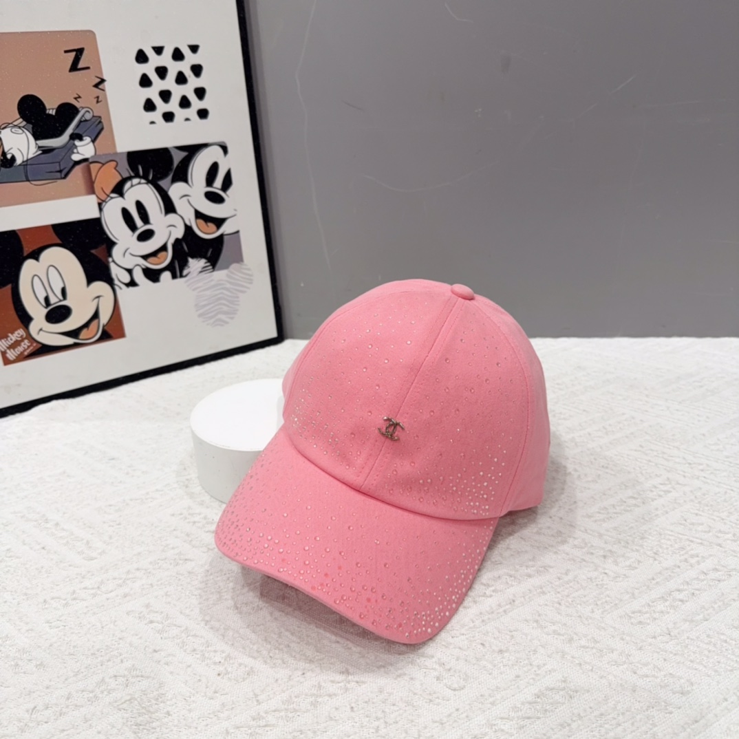 🎀Chanel香奈儿棒球帽🧢高品质水钻