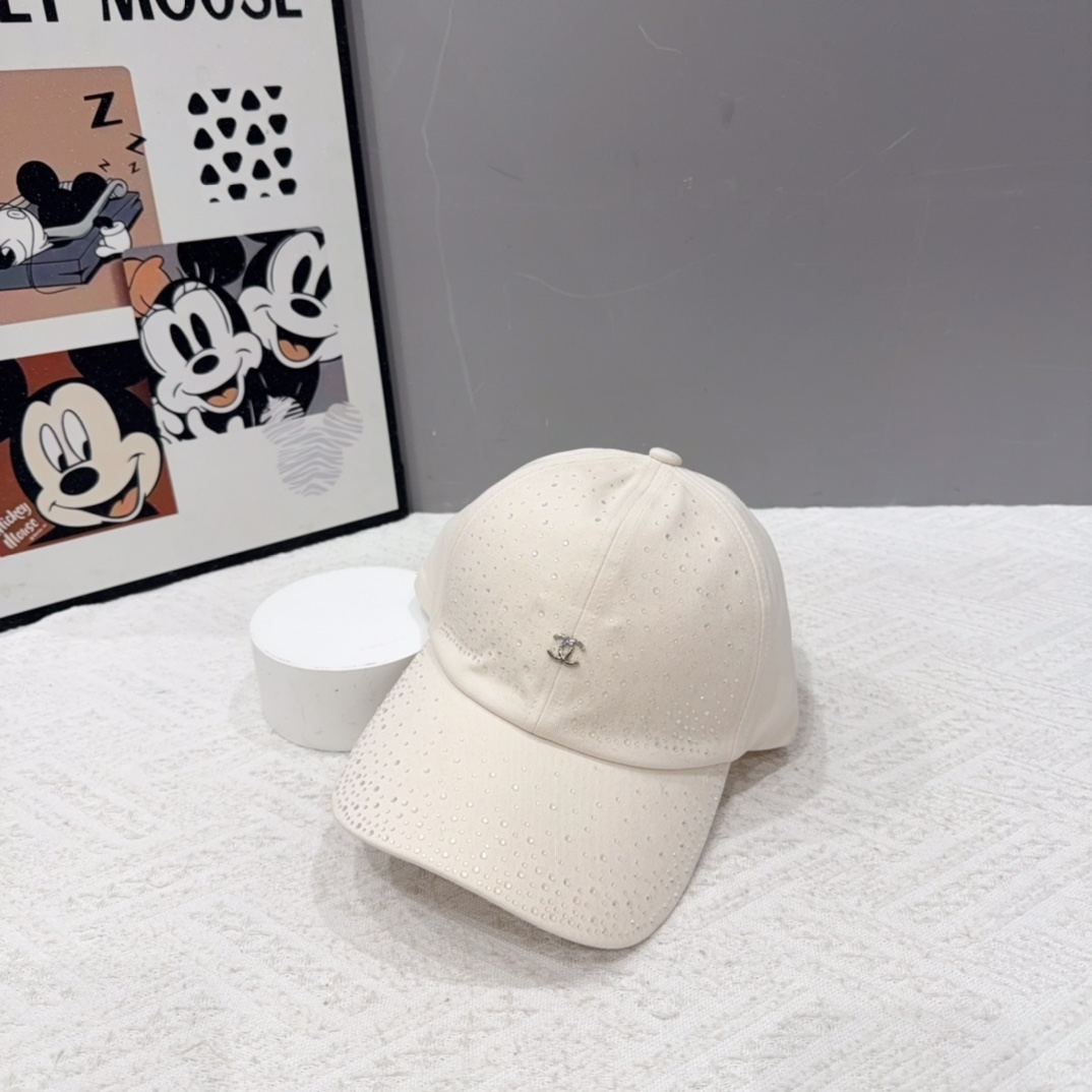 🎀Chanel香奈儿棒球帽🧢高品质水钻