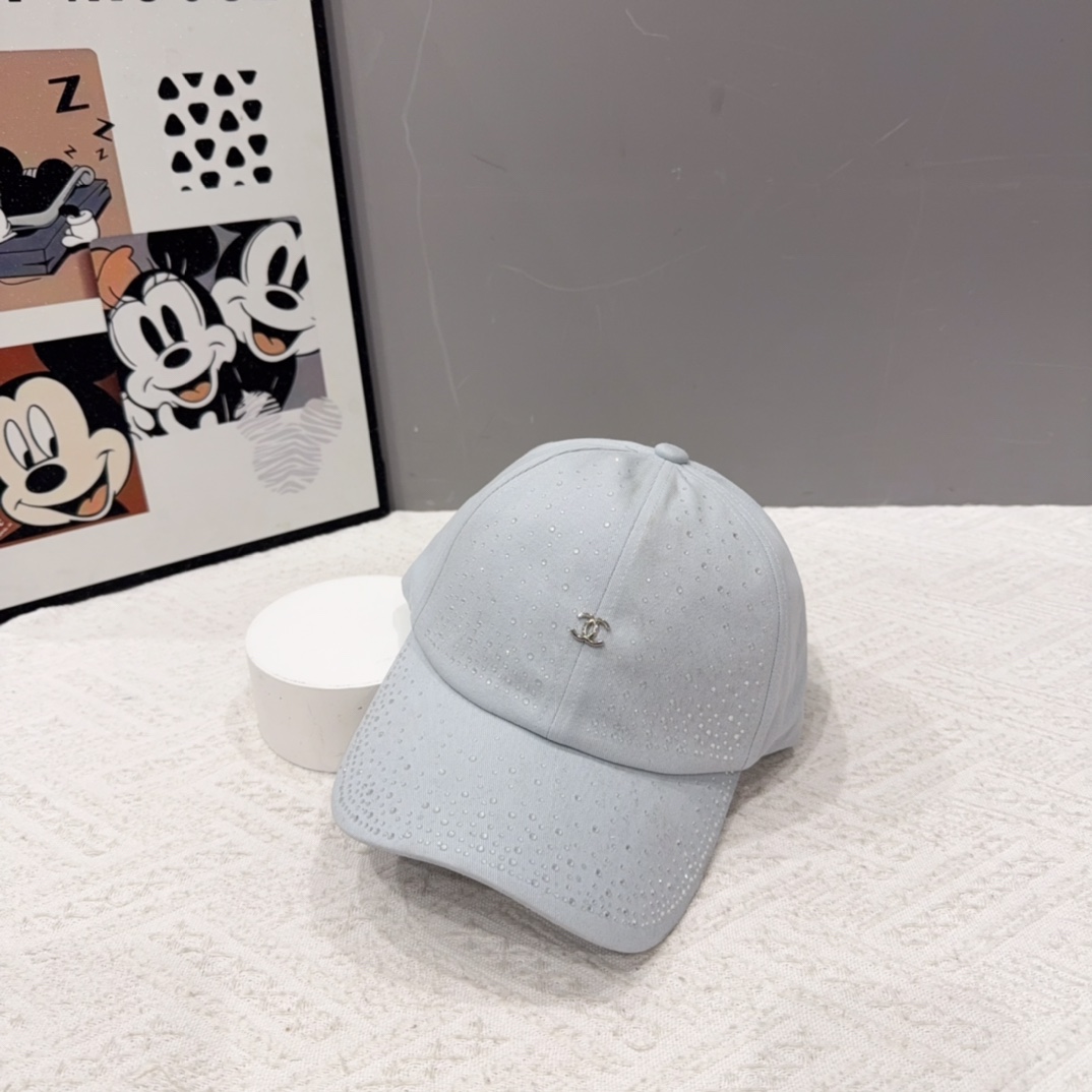 🎀Chanel香奈儿棒球帽🧢高品质水钻
