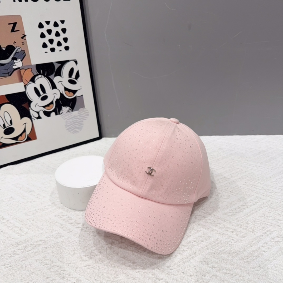 🎀Chanel香奈儿棒球帽🧢高品质水钻