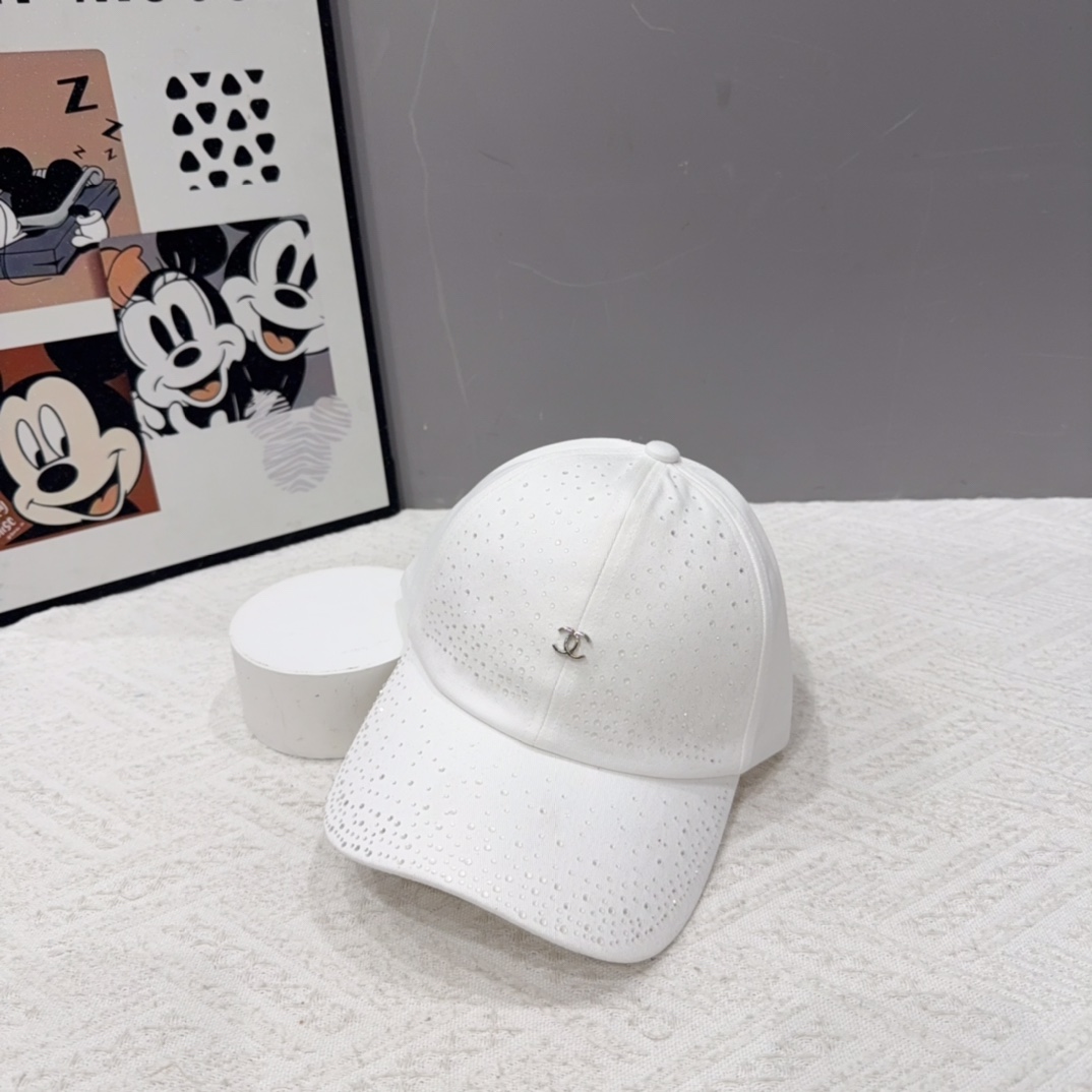 🎀Chanel香奈儿棒球帽🧢高品质水钻