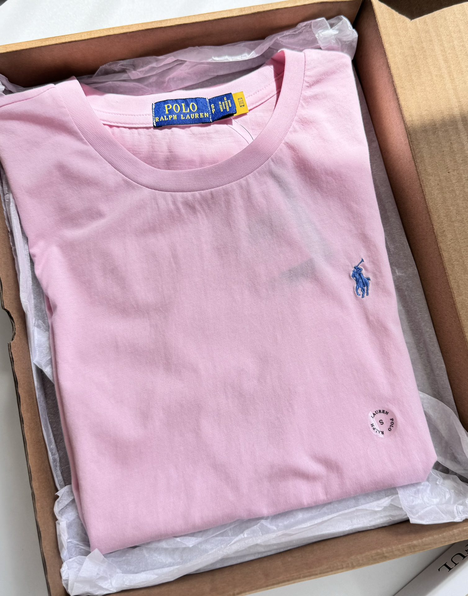 Футболка Ralph Lauren женская розовая