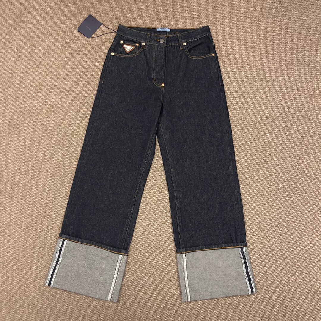 Prada Clothing Jeans High Quality Replica Designer