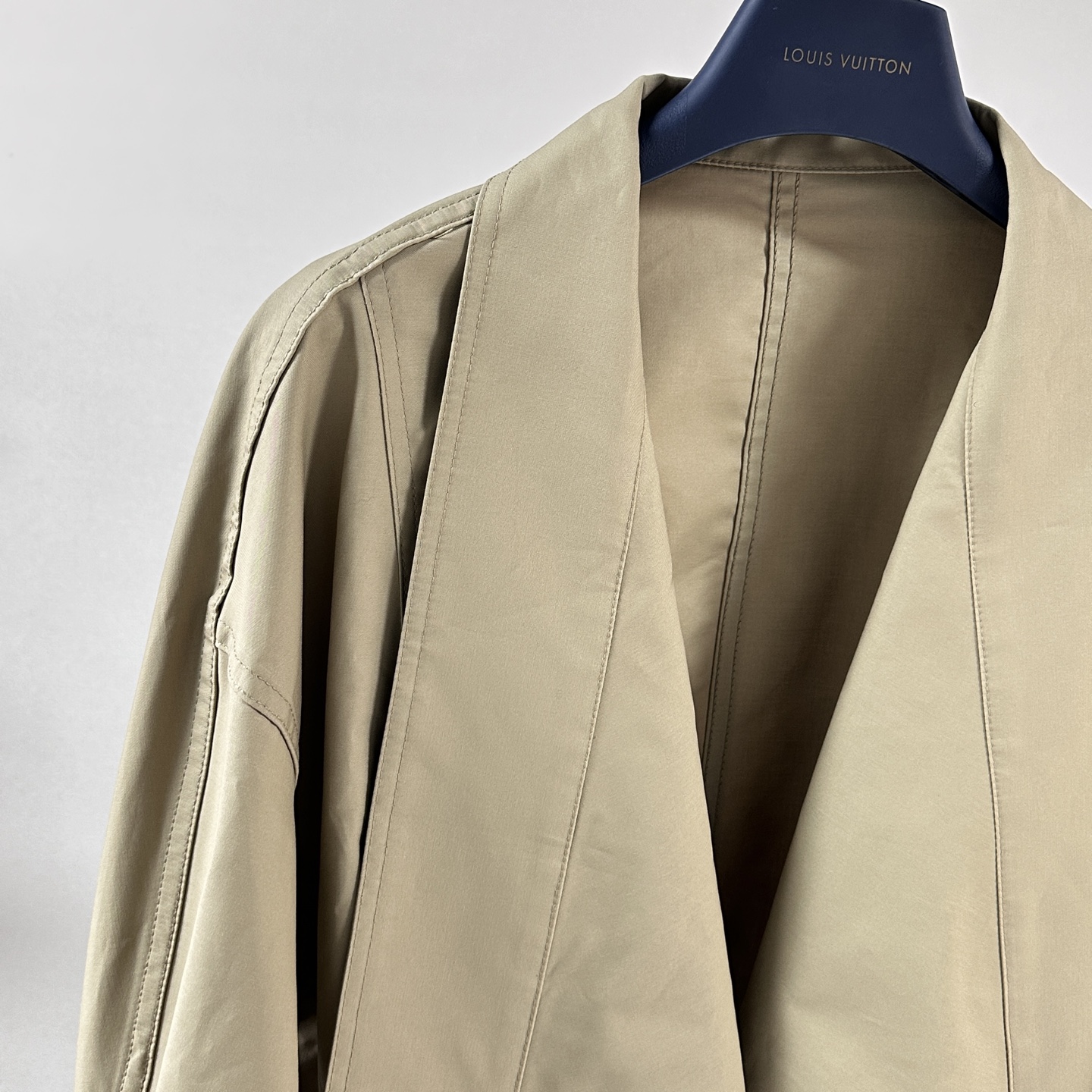 Louis Vuitton Khaki Lapel Two Piece Set