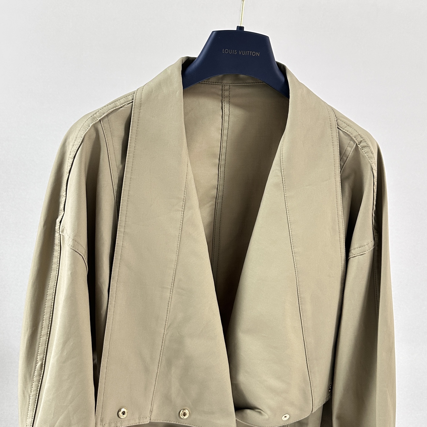 Louis Vuitton Khaki Lapel Two Piece Set