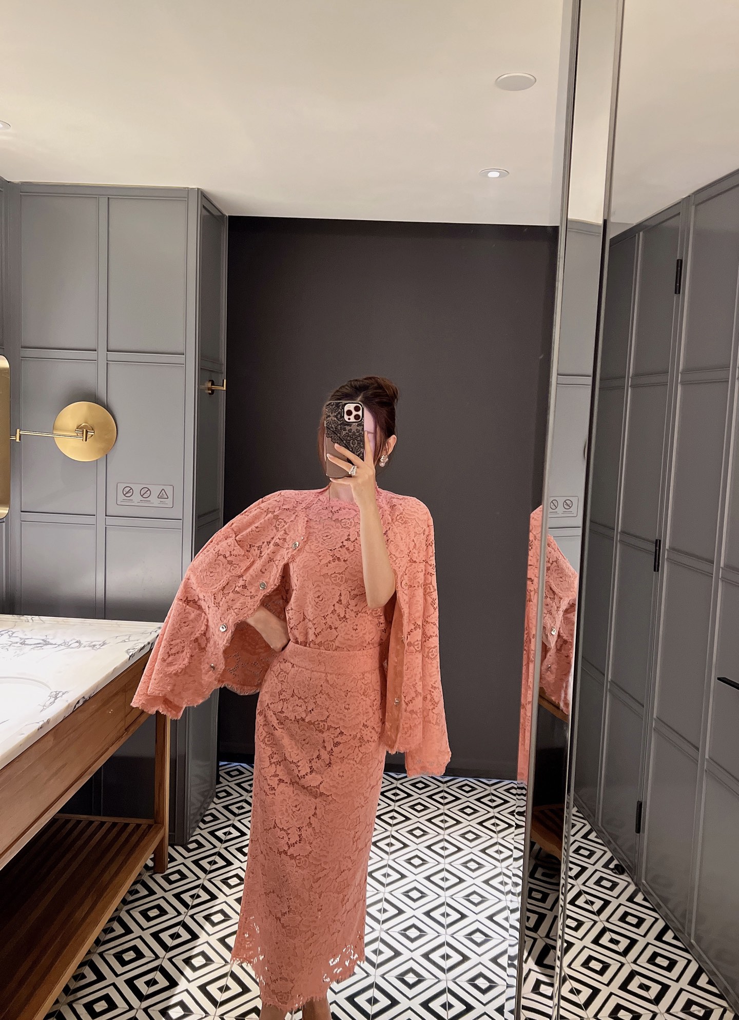 NO:312546,Tops New lace suit in half spring and summer!  Spot 36-38-40-42, alexander wang19860909上衣 半春夏新款蕾丝套装！现货36-38-40-42上,,alexander wang,Women's clothing