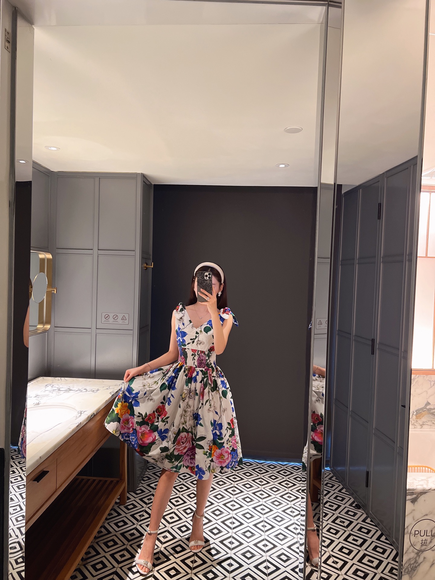 NO:328304,New pure cotton printed positioning dress in spring and summer!  Waist-beam design!  Spot 36-38-40-42,,skirts,alexander wang19860909春夏新品纯棉印花定位连衣裙！腰打揽设计！现货36-38-40-42,,skirts,alexander wang,Women's clothing