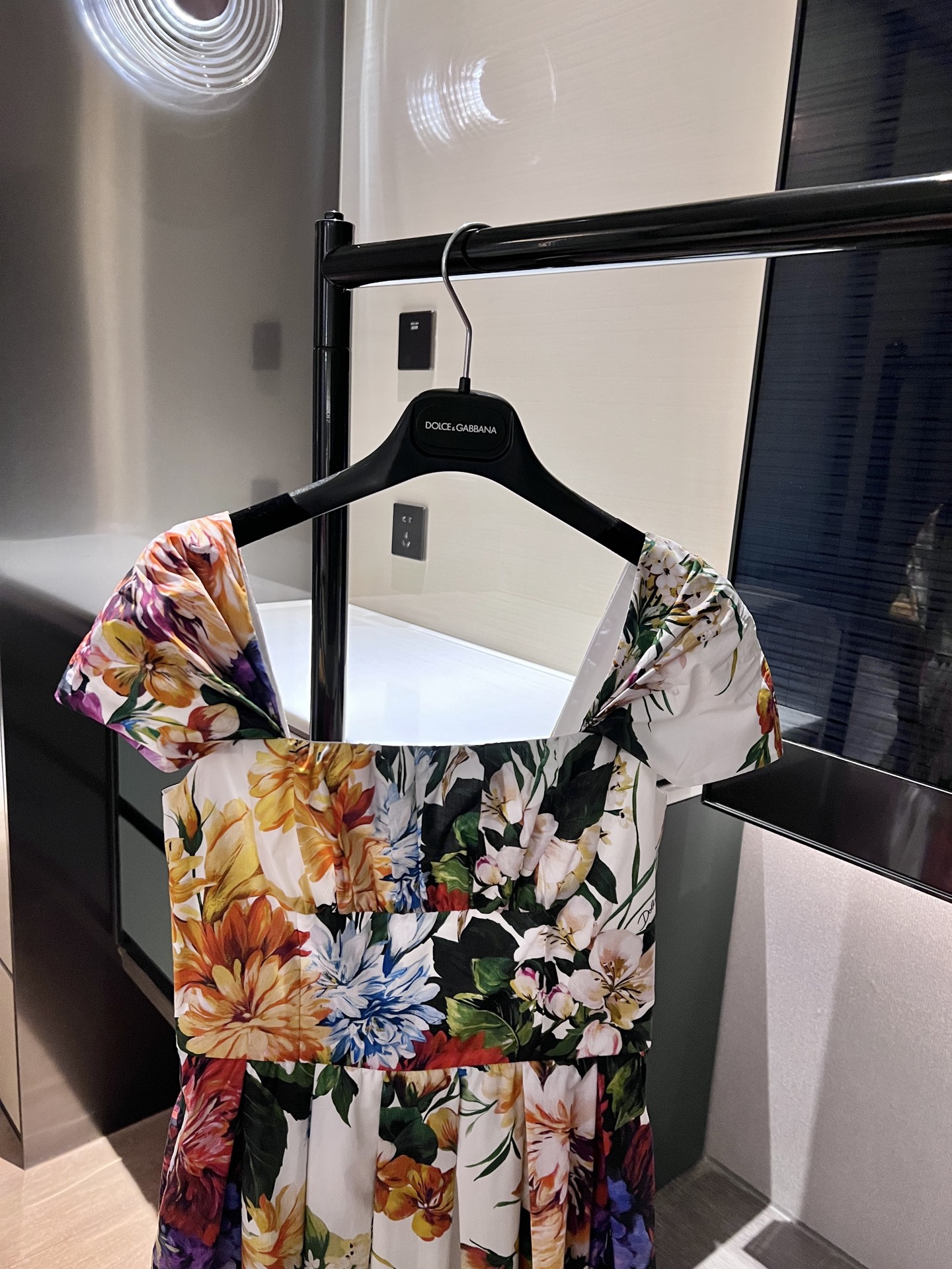 26新款❤️公主范定位印花连衣裙 现货36-38-40-42