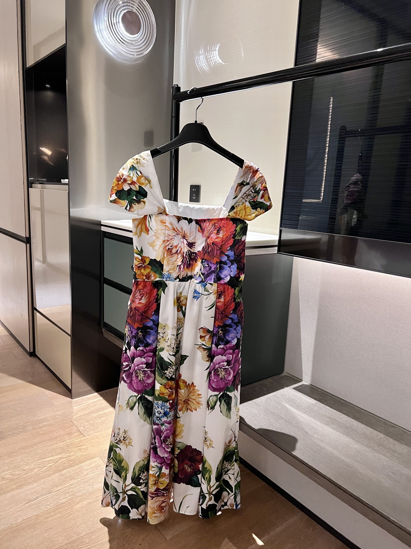 26新款❤️公主范定位印花连衣裙 现货36-38-40-42