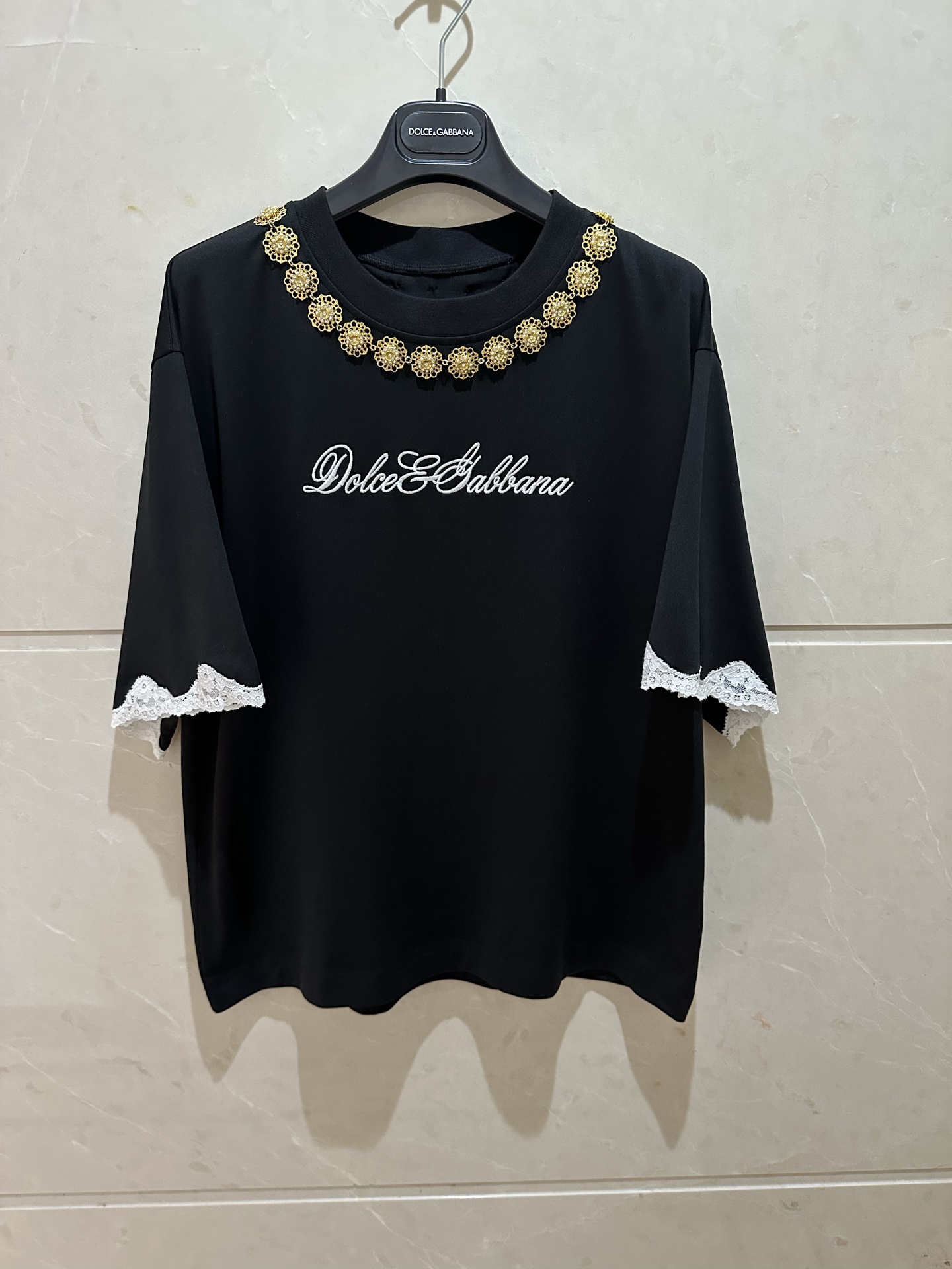 NO:477575,New product heavy industry embroidered beaded T-shirts in early autumn!  Spot 36-38-40-42,,tees,t-shirt,alexander wang19860909早秋新品重工刺绣钉珠T恤！现货36-38-40-42,,tees，t-shirt,alexander wang,Women's clothing