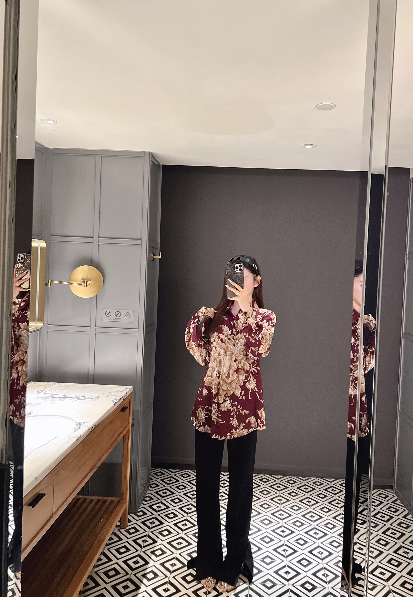 NO:488397,New product silk satin positioning printed shirts for autumn and winter!  Original custom spot 36-38-40-42p, real silk, alexander wang19860909秋冬新品真丝缎定位印花衬衣！原版定制现货36-38-40-42p,,real silk,alexander wang,Women's clothing