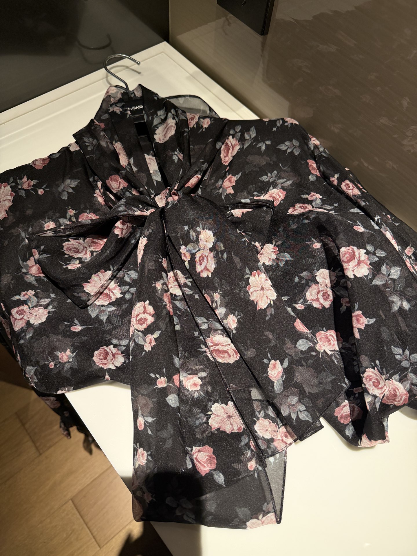26早春新品❤️真丝碎花衬衣！现货36-38-40-42