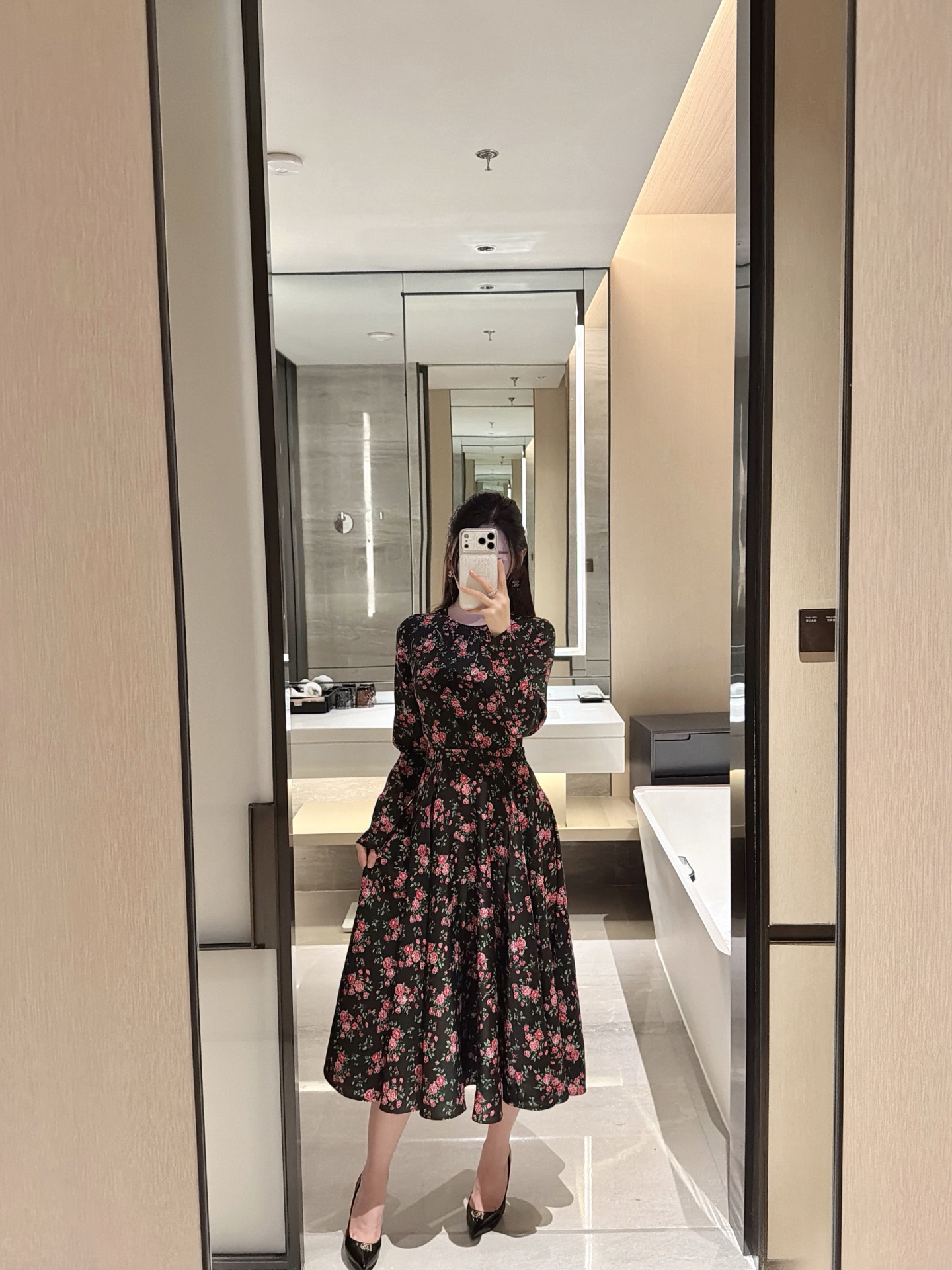 NO:728926,26 early spring new silk full-length dress!  Spot 36-38-40-42,,skirts,real silk,1986090926早春新品真丝大摆连衣裙！现货36-38-40-42,,skirts,real silk,,Women's clothing