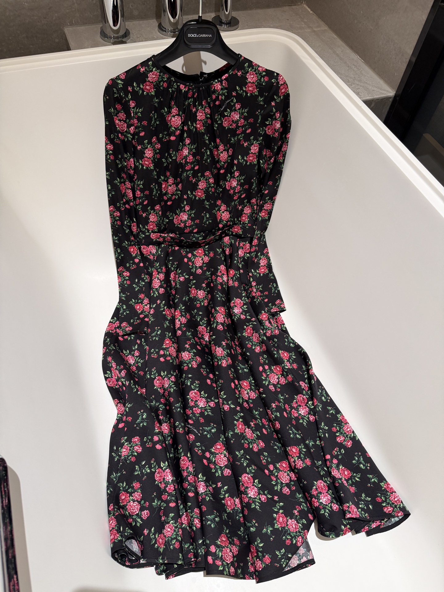 26早春新品❤️真丝大摆连衣裙！现货36-38-40-42