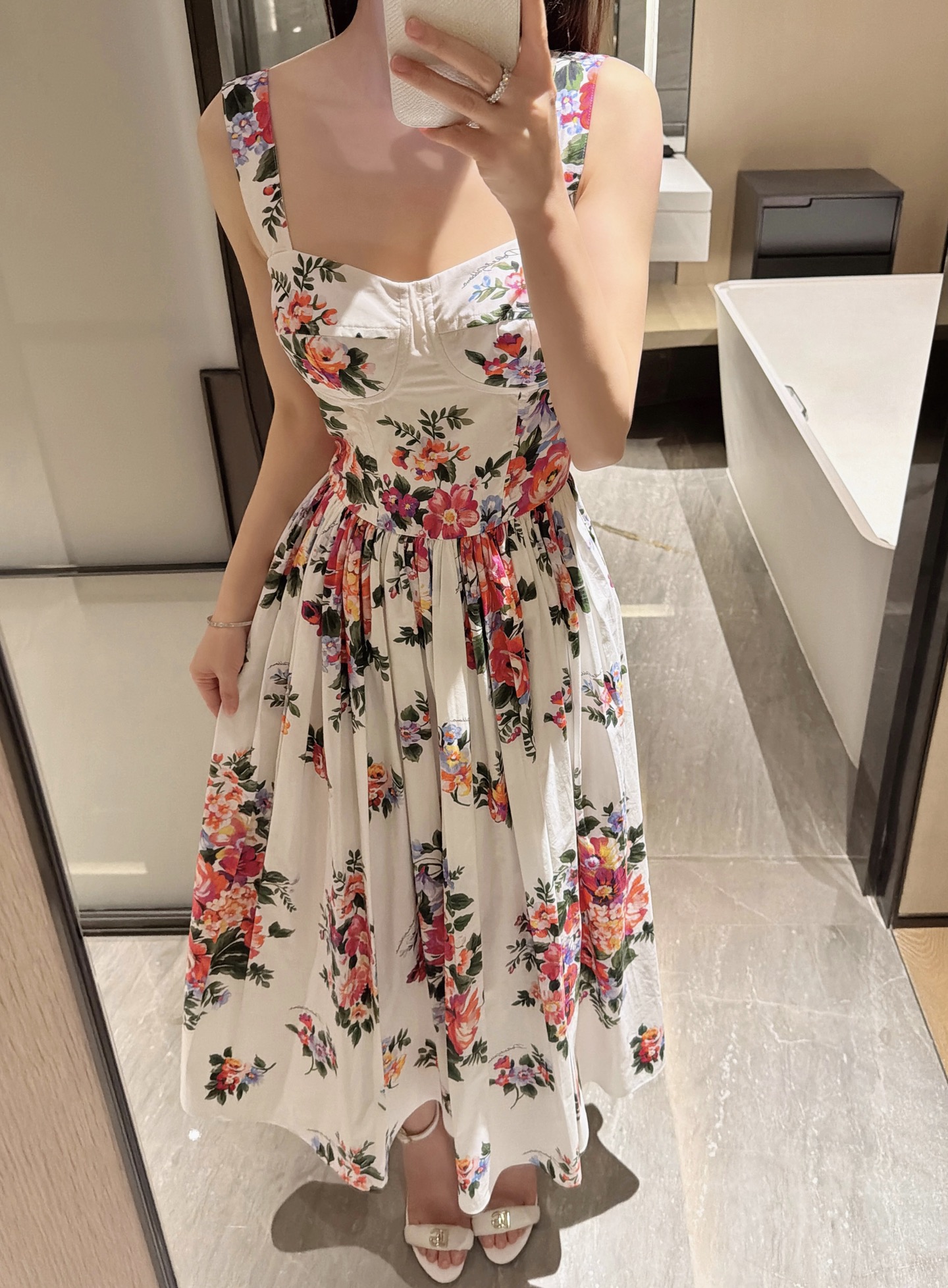 NO:748006,New spring and summer 26 pure cotton printed suspender dress!  Spot 36-38-40-42p,,skirts,1986090926春夏新款 纯棉印花吊带连衣裙！现货36-38-40-42p,,skirts,,Women's clothing