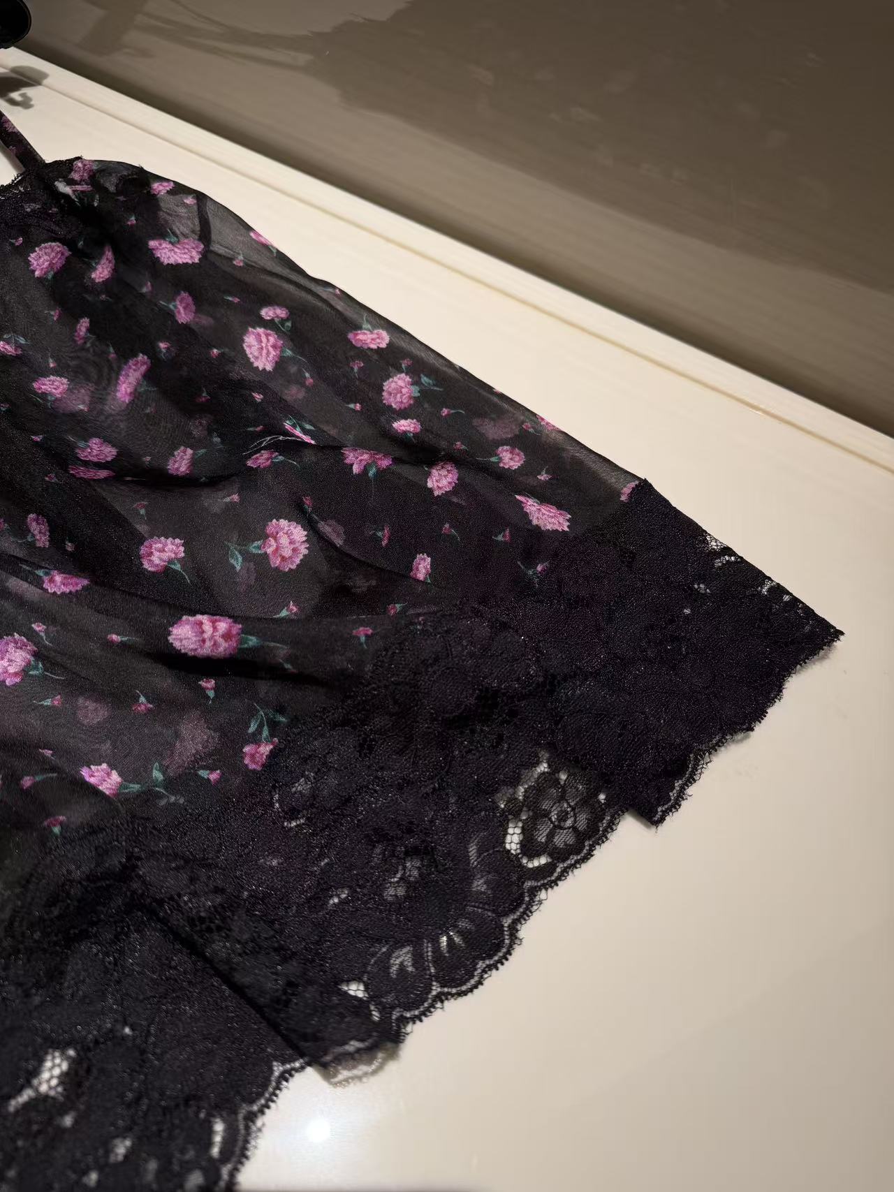 26春夏新款❤️真丝套装半裙是双层真丝印花面料现货36-38-40-42上衣