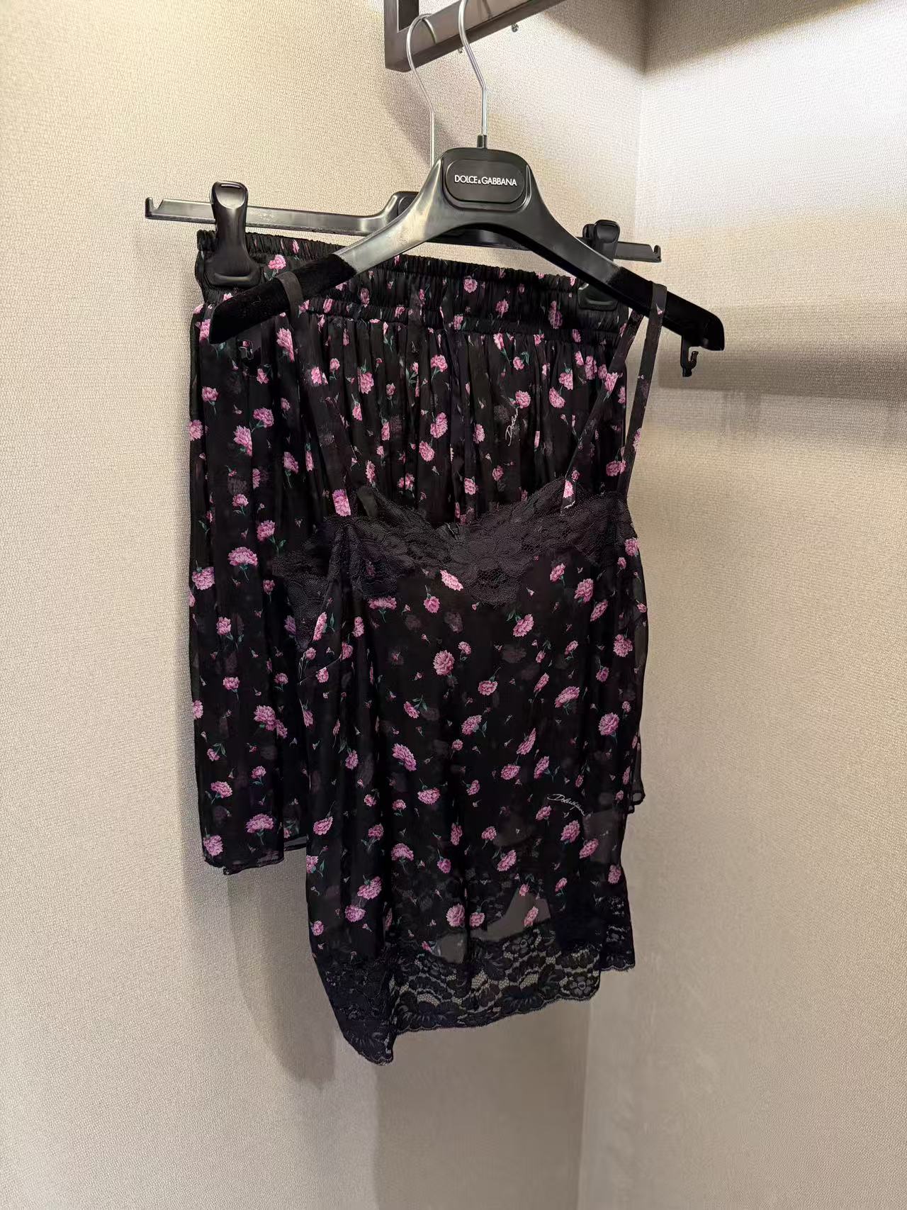 26春夏新款❤️真丝套装半裙是双层真丝印花面料现货36-38-40-42 半裙