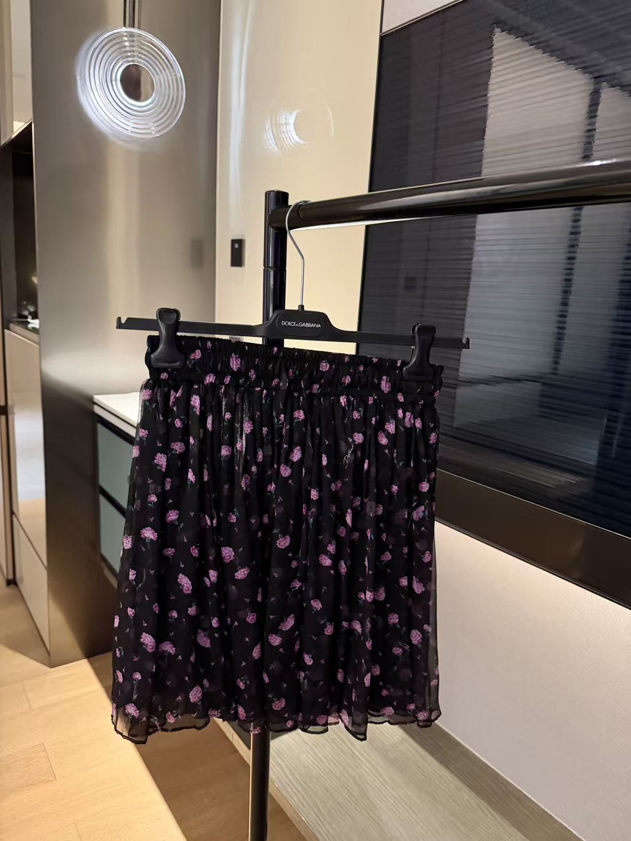 26春夏新款❤️真丝套装半裙是双层真丝印花面料现货36-38-40-42 半裙