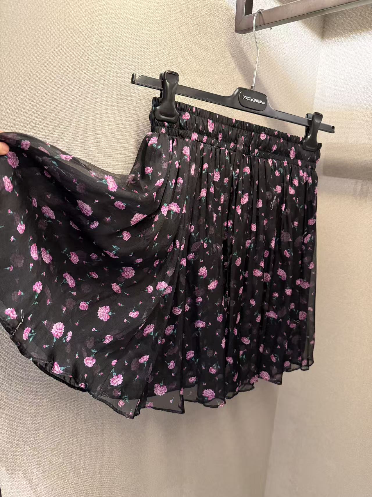 26春夏新款❤️真丝套装半裙是双层真丝印花面料现货36-38-40-42 半裙