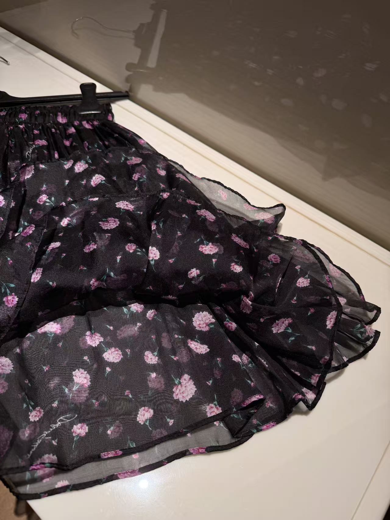 26春夏新款❤️真丝套装半裙是双层真丝印花面料现货36-38-40-42 半裙