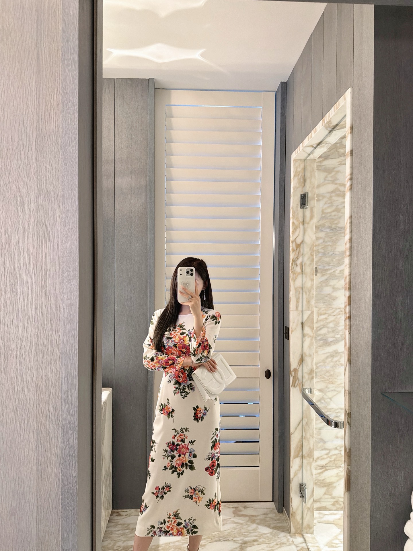 26春夏新款❤️定位印花连衣裙！里外全真丝面料！现货36-38-40-42