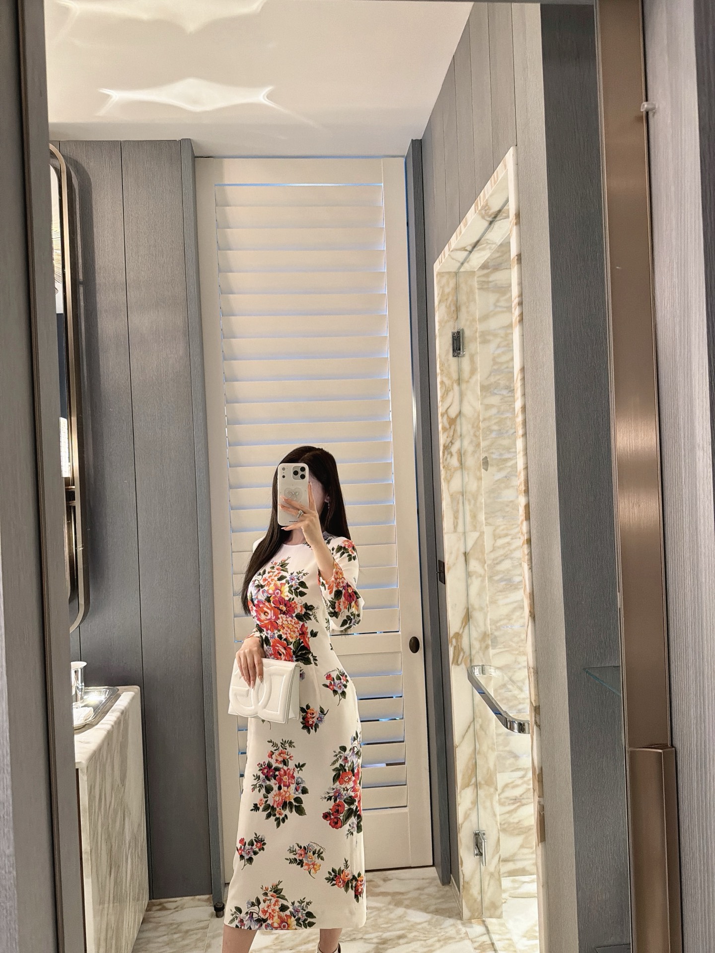 26春夏新款❤️定位印花连衣裙！里外全真丝面料！现货36-38-40-42