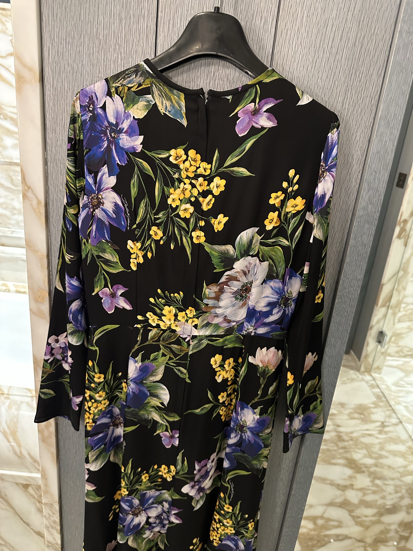 26春夏新款❤️限量款真丝印花连衣裙！现货36-38-40-42